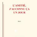 L'amitié j ai connu ça un jour