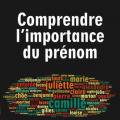 Vitrine l importance du prenom